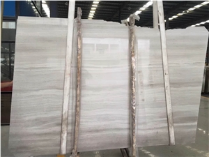 White Wood Grain Marble for Exterior - Interior Wall and Floor