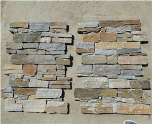 Factory Supply Natural Slate Culture Stone for Wall Stone Panel