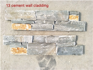 Natural Rusty Slate Walling Culture Stone for Cladding,Decorative Stone