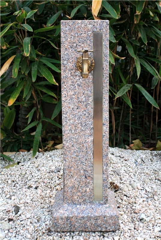 Granite Outdoor Garden Water Tap Landscape