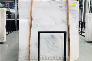 Calacatta Taupe Marble Tiles, China White Marble