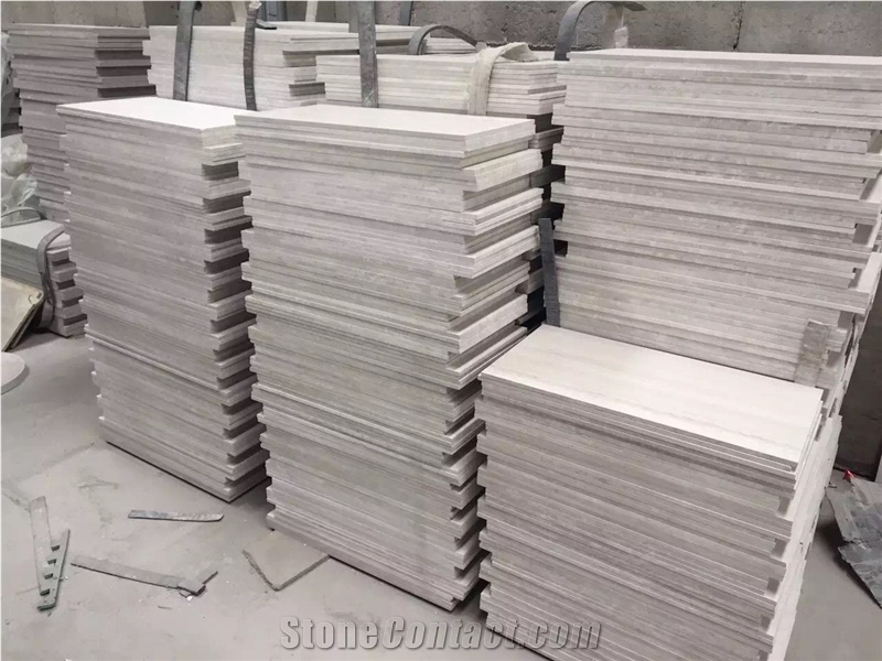 Wooden White Marble, Chenille White Marble