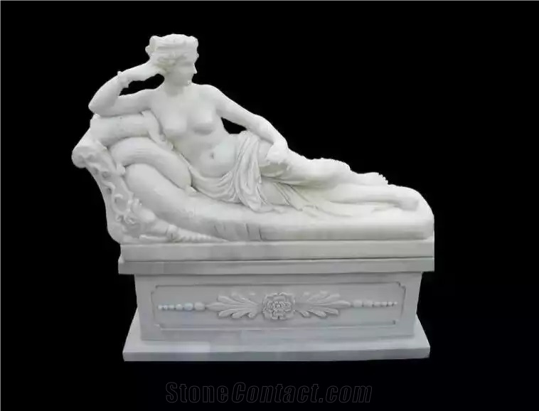 China Marble Sculptures Handmade Stone Carvings Angel Statues