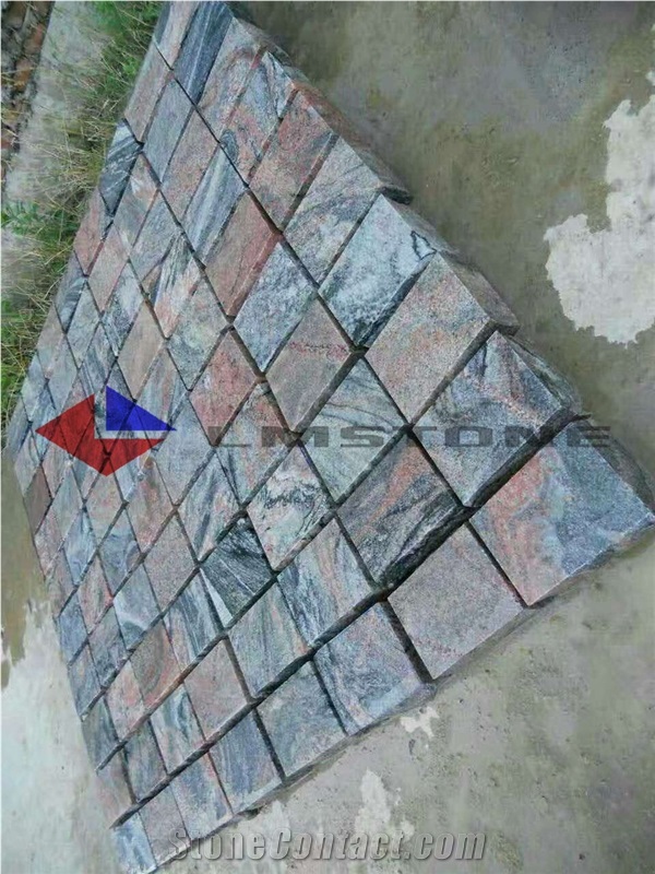 Muticolor Red Granite Tiles