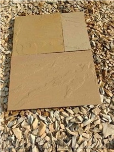Tandur Yellow Limestone Paving Tiles