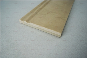 Moreroom Stone Grade a Shayan Beige Marble Floor and Wall Trim
