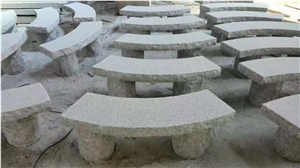 G603 Granites Stones Benches, Granites Curved Bench, Arch Benches