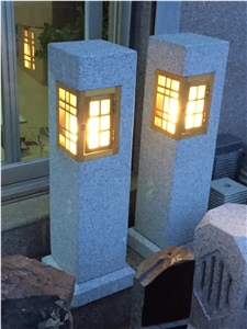 Michi Shi Rube Granite Stone Light Lanterns,Guide Post Stone Japanese