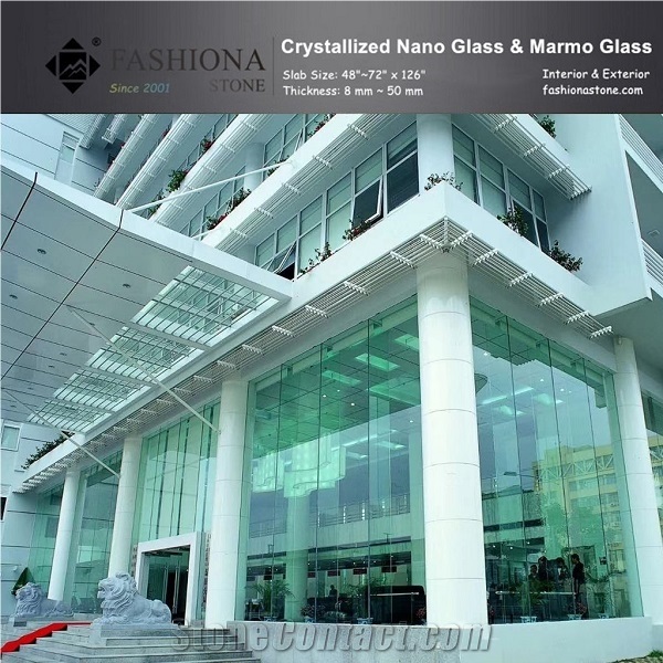 Crystallized Nano Glass Slab,Interior & Exterior Cladding.