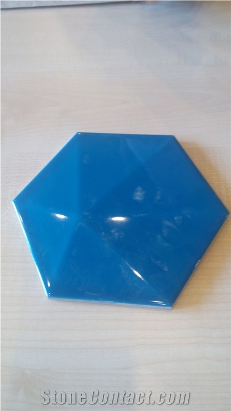Hexagon Shape Porcelain Tile, Oem Customized Service