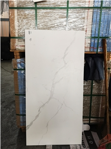 Marble Look White Marble Soft Polished Wall & Floor Tile 600x1200mm