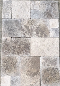 Silver Tumbled Terrace, Patio, Walkway Pavers