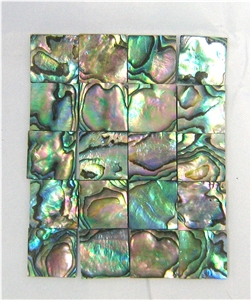 Iridescent Abalone Mother Of Pearl Shell Backsplash Wall Tiles Mosaic