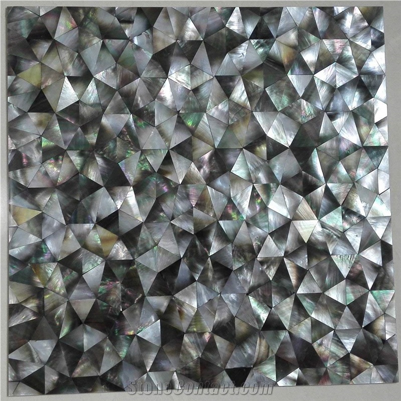 Mother Of Pearl Triangle Mosaic ,Pearl Shell Mosaic Tile