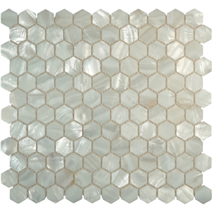 Natural Shell Mother Of Pearl Mosaic Seashell Tile