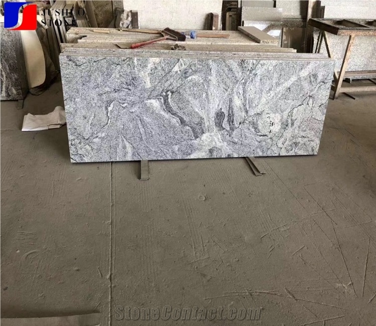 Viscont White Granite for Kitchen Bar Top Kitchen Countertops China  Viscount Gray White Granite from China 