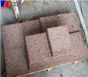 G562 Granite,G651,Maple Leaf Red,Maple Leaves,Maple Red Cubes Paver