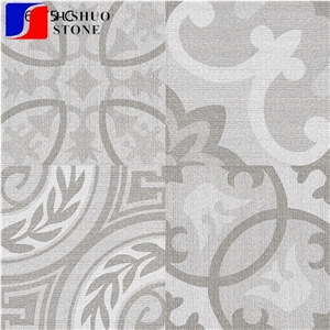 Grey Carpet Style 60*60cm Porcelain Tile Design for Floor/Kitchen Deco