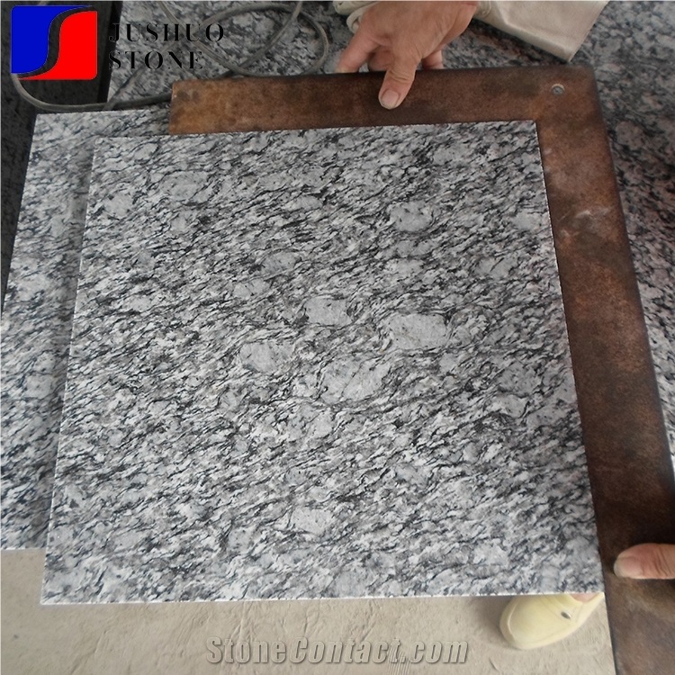 Polish Sea Flower Granite,Zijiang Sea Wave Granite,Zijiang Spray White