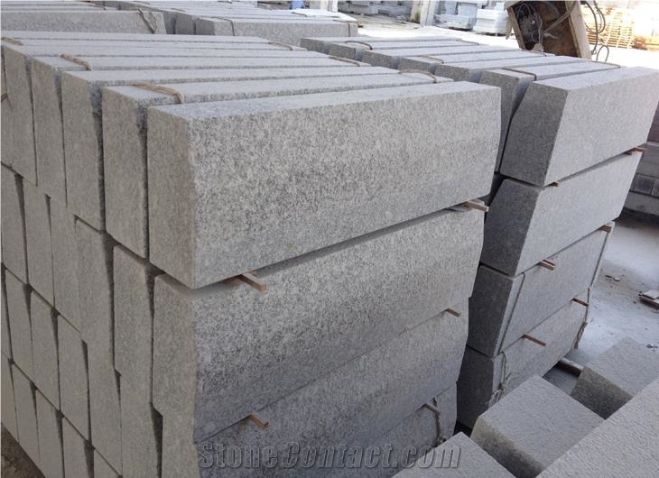 G602 Grey Granite Kerbstone,Curb Road Stone Exterior for Garden Pavers