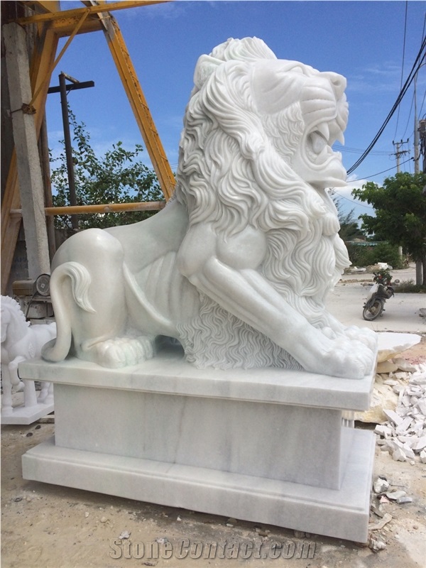 Lion Stone Sculpture, Stone Carvings