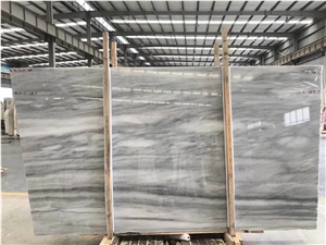 Cloudy White Marble Slabs and Tiles,Cut to Sizes