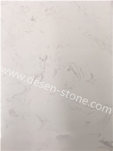 Ariston White Artificial Marble Engineered Stone Slabs&Tiles Flooring