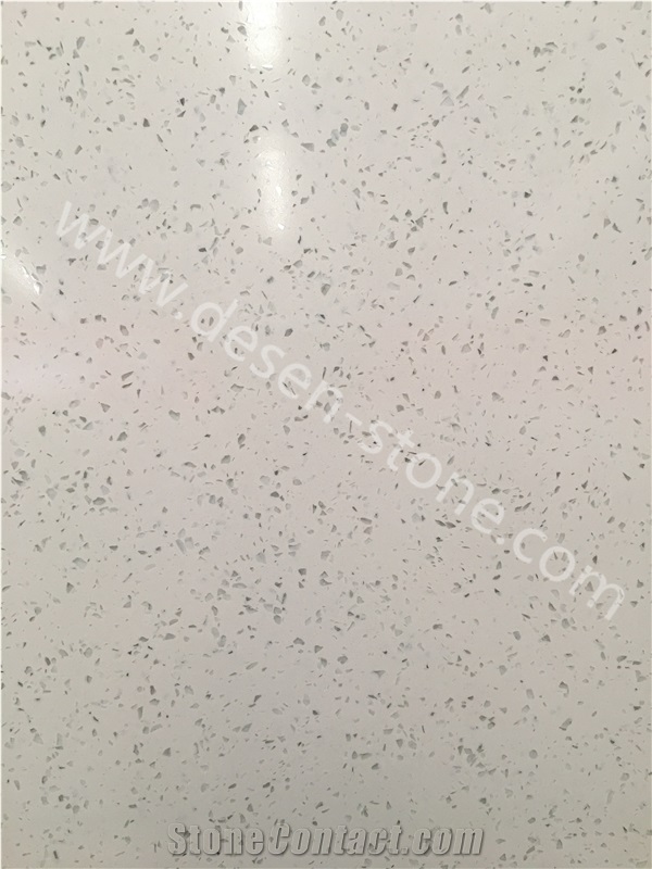 White Star Diamond Artificial Marble Engineered Stone Slabs&Tiles Wall