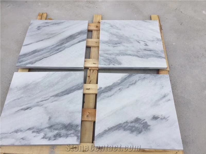 Cloudy Grey Marble, White Grey Marble,White Marble