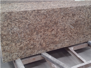 Natural Stone Golden Granite Precut Kitchen Standard Countertops