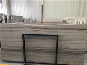 Athens Wood Grain Marble Slab&Tile for Kitchen/Bathroom/Wall/Floor