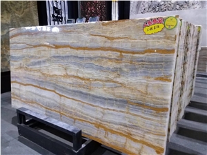 Blue Dragon Jade Onxy Polished Slab/Tile/Cut to Size for Floor&Wall