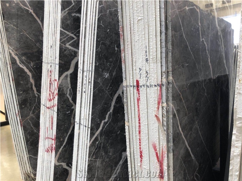 High Quality Casso Grey Marble Slab/Tile/Cut to Size for Floor&Wall