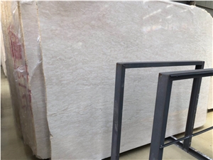 High Quality Eliza Beige Marble Polish Slab&Tile for Floor&Wall Decor