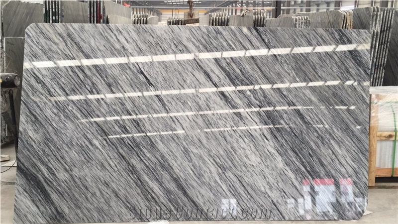 High Quality Meteor Shower Grey Marble Slab&Tile for Floor&Wall Decor