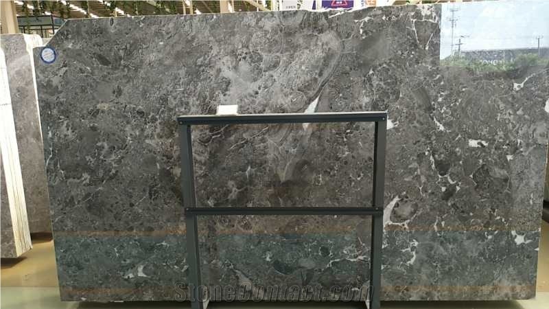 High Quality Natural Stone Rome Cloud Grey Marble Slab&Tile for Decor