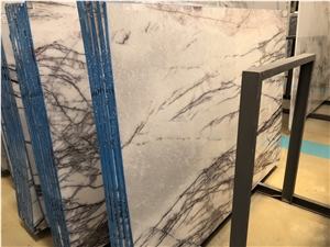 Natural Stone Lilac White Marble Slab&Tile for Floor&Wall Covering