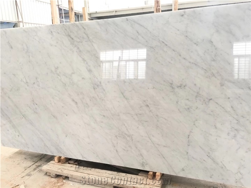 Nature Stone Blanco Carrara White Marble Slab/Tile