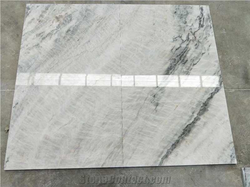 Nature Stone King/Well White Marble Slab&Tile Polished for Floor&Wall