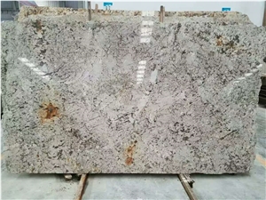 Own Factory Snow Mountain White Granite Tile&Slab Polished