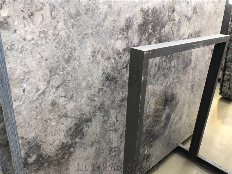 Polished Galaxy Grey Marble Slab&Tile for Kitchen/Bathroom/Wall/Floor