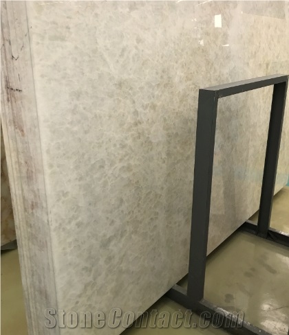 Swiss Ice Jade Onxy Polished Slab/Tile/Cut to Size for Floor&Wall
