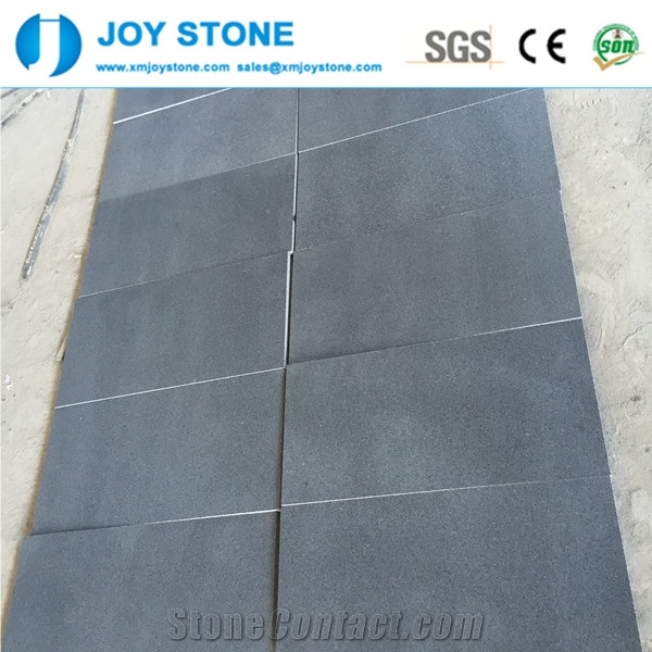 Cheap Price Honed Padang Black Dark Grey G654 Granite Wall Floor Tiles