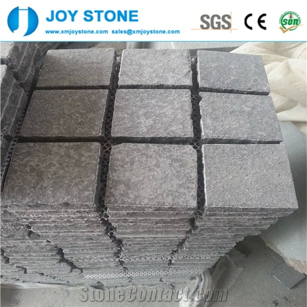 China Black Basalt Flamed G684 Granite Paving