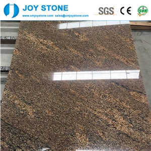 Good Quality Polished Gold Giallo California Granite Half Slabs Tiles