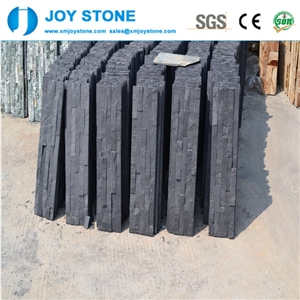 High Quality Natural Black Slate Nature Culture Stone Wall Cladding