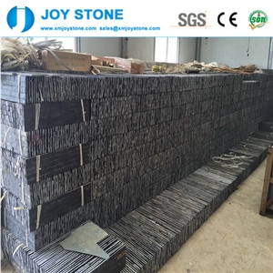 Low Prices Natural Split Black Slate Cultured Stone Wall Cladding