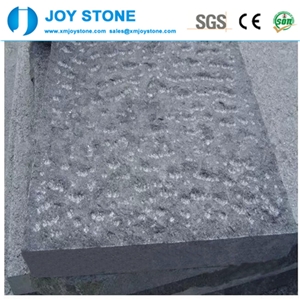 Stone Flamed G684 Granite Tile Black Granite Pavers for Floor