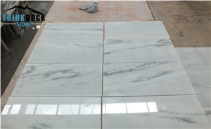A White Marble Tiles Polished White Marble Tiles & Slabs