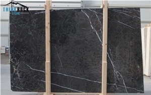Black Marble Slabs & Tiles,Alanya Black Marble Floor Covering Tiles